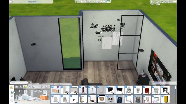 sims 4 cc build | GRUNGE ROOM смотреть онлайн