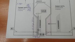 Построение шлицы на юбку