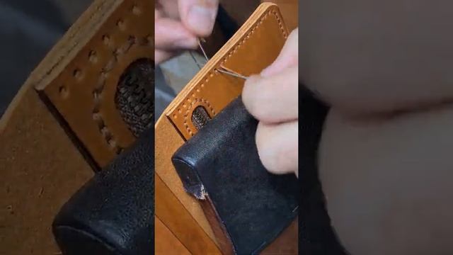 кожаный портмоне-тревел своими руками |skamorleather| смотреть онлайн