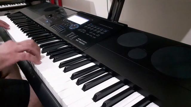 Teclado Workstation Casio WK 6600 utilizando apenas ritmos e timbres de fábrica смотреть онлайн