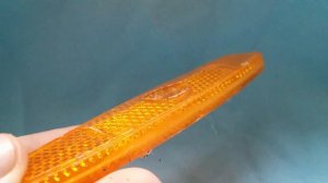 Orange glass for bike Отражатель на велосипед (катафот)