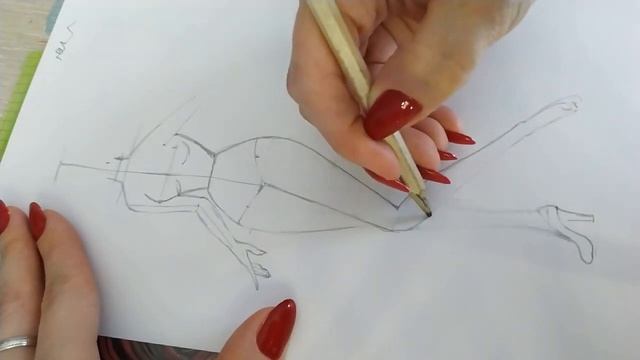 ?РИСУЕМ КУКОЛКУ ?РЕТРО? #буиажныекуклы #бумажныймир #paperdoll