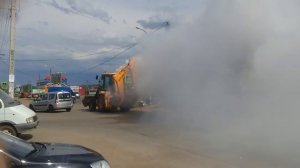 Трактор на подсолнечное масле
