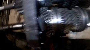 МКПП от двигателя LD20/TD27 с 4WD на 2WD. Сборка.