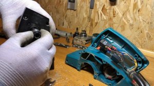 Ремонт и чистка рубанка Makita 1902 своими руками.