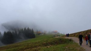 Gindelalmschneid - Гинделальм Шнайд - Бавария - Осень, туман