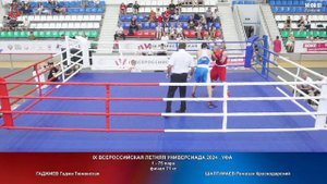 75 финал 71 кг ГАДЖИЕВ Гаджи Тюменская ШАЛТУМАЕВ Рамазан Краснодарский