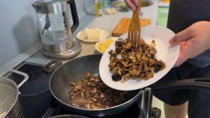 Сырно-грибной супчик на курином бульоне 👌