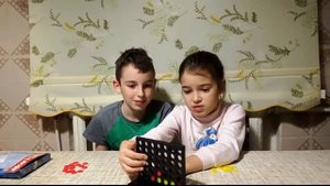 Настольная игра "Четыре в ряд". Для девочек и мальчиков