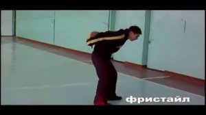 Фристайл с баскетбольным мячом