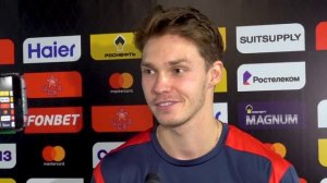 Комментарии Владислава Каменева после матча с питерскими армейцами