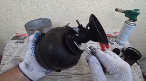 Полная разборка примуса "Шмель-1".