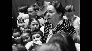 Агния Барто читает свои стихи для детей.