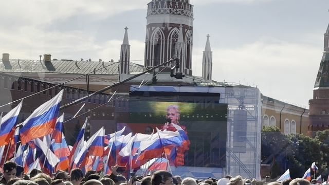 Народ на красной площади