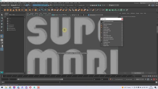 Как использовать инструменты Create Polygon Tool и Quad Draw в Maya для создания проф. моделей? смотреть онлайн