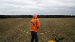 Стреляю клаут на 150 метров