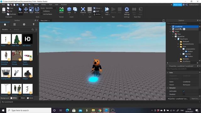 How to rig Piggy skins and make a Working Stun and Jumpscare Gui!! Roblox Studio Tutorial смотреть онлайн