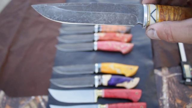 Выставка ножей по наличию! Сталь PGK , классные ножи по хорошей цене! смотреть онлайн