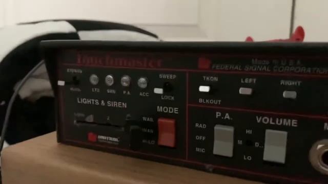 Federal Signal Unitrol Touchmaster TM4 - MS100 Speaker смотреть онлайн