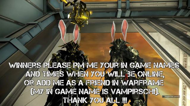 Warframe Monthly Prime Giveaway - March 2018 Winners (PC only) смотреть онлайн