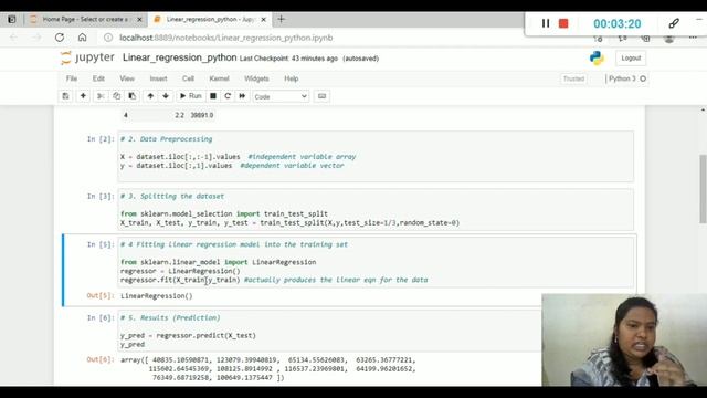 Linear regression analysis in python with detailed explanation  #linearregression #pythoncode