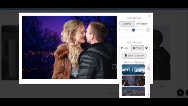 Удаление и замена фона фото онлайн смотреть онлайн