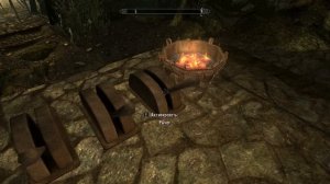 Skyrim.Хармугстал.Решение головоломки с рычагами