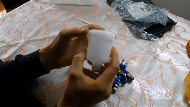 Краскопульт для Покраски мелких деталей из Китая! Распаковка! смотреть онлайн