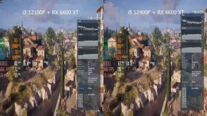 i3 12100F Vs i5 12400F ( RX 6600 XT ) - 20 Games at 1080p - FPS Test Benchmark