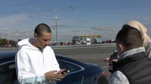 Тимур Честный на съёмках фильма СТАТУС