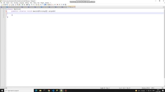 How to run java code using cmd (command prompt) in windows os