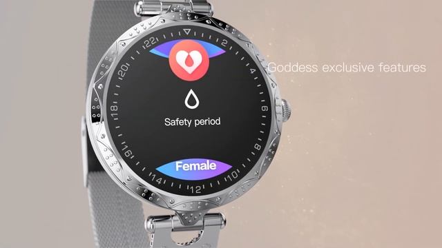 Lady Smart Watch Sleep Monitor Smart Watch Women Smartwatch IP67 Waterproof Smart Bracelet смотреть онлайн