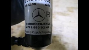 Форсунка омывателя фар Mercedes w221 A2218601347
