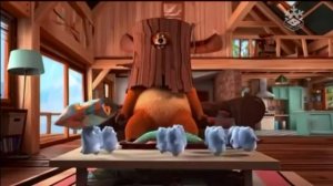 гризли и лемминги.медведь радар.