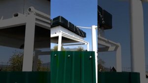 Летний душ из профнастила (часть 2) проверка подачи воды в бак