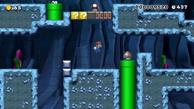 Super mario maker - moving mushrooms смотреть онлайн