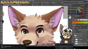 Mac, the Fennec Fox! || Furry SpeedPaint || Photoshop CC || 2021