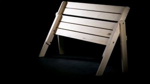 Лавка складная для дачи - удобно