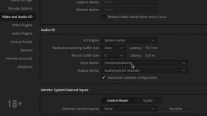 Допятиминутка. Почему нет звука в DaVinci Resolve
