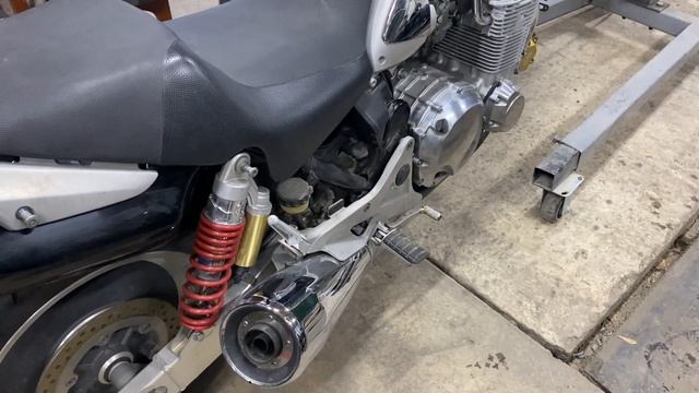 Мото сезон 2022 #3 Honda X4 простоял 10 лет смотреть онлайн