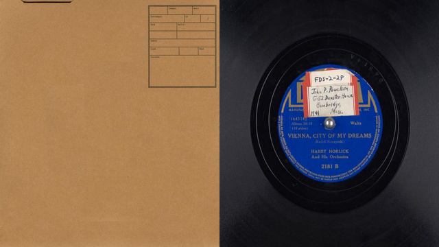 78 vienna city of my dreams harry horlick and his orchestra leo fall