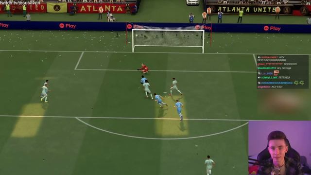 ХЕСУС ИГРАЕТ В FIFA 22 смотреть онлайн