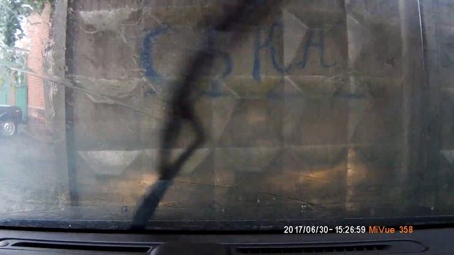 Mi Vue 258-качество видео при плохой погоде смотреть онлайн