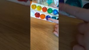 Украшаем корзинку:)Рисуем красками!