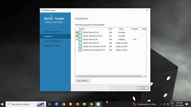 How to install MySQL 8.0.34 Server and Workbench latest version on windows 10|how to install MySQL