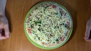 Ну, оОчень вкусная - Пицца, рецепт на готовой основе!