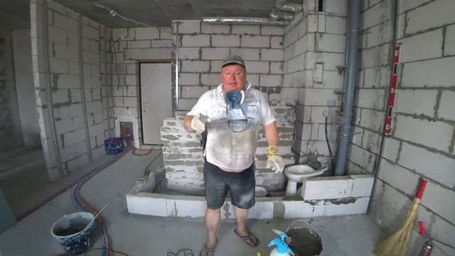 Как просили про ремонт, Строю стены из газопеноблоков, часть 1 смотреть онлайн