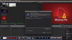 How To Fix Missing Files - Final Cut Pro X