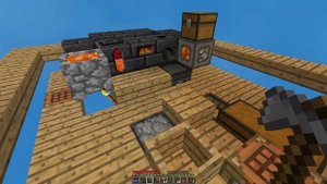 Minecraft. Прохождение сборки Sky factory 4. 2-я серия. Bonsai trees/Apple sapling.