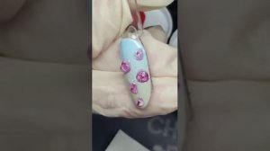 Объёмные тюльпаны гелем.Юлия Билей